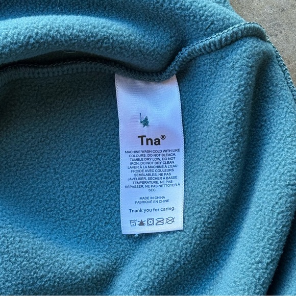 TNA Polar Fleece Button Up Shirt Jacket - Picture 8 of 9